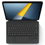 For Xiaomi Poco Pad M1 Leather Case + Touchpad Bluetooth-Compatible Keyboard (without Backlit)