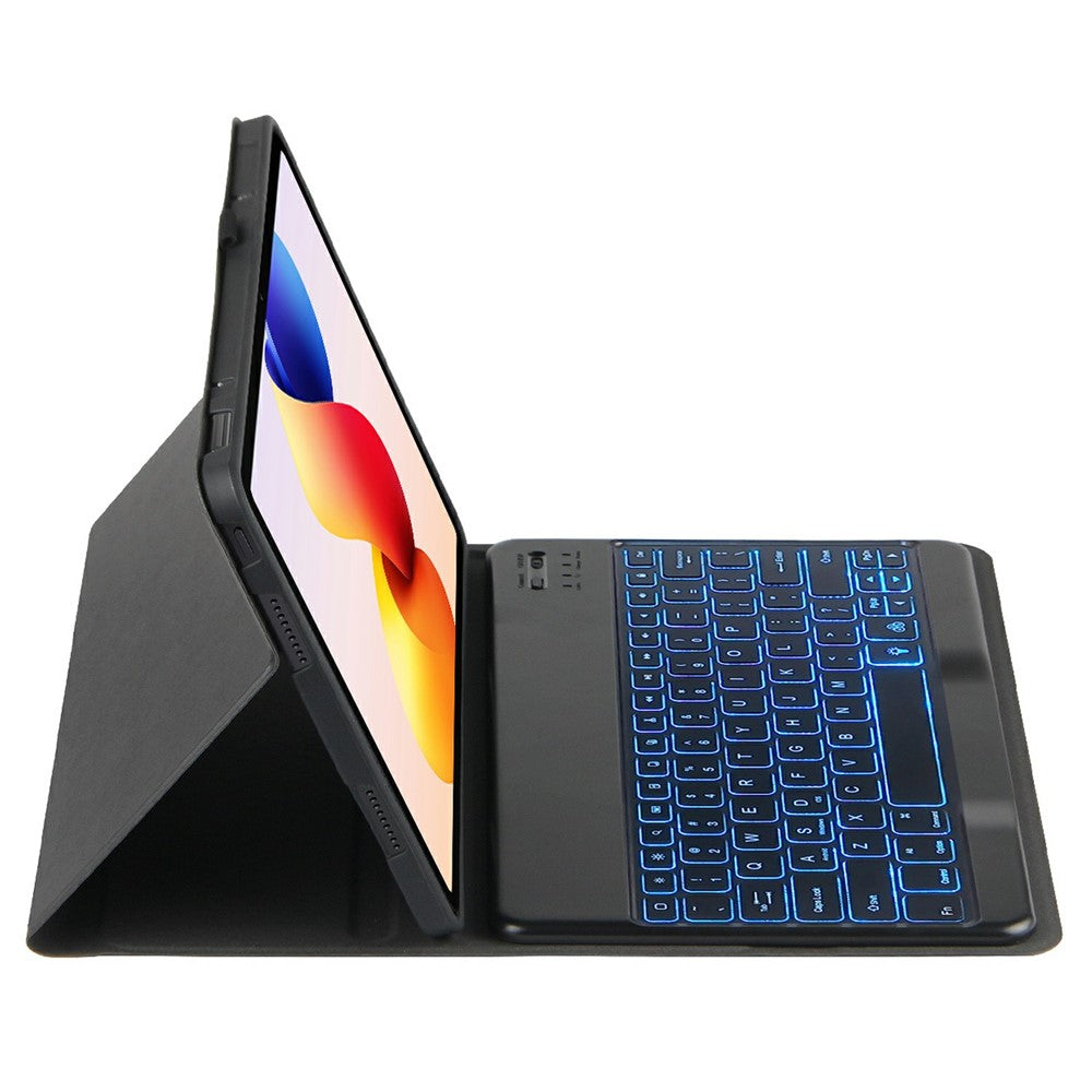 For Xiaomi Redmi Pad 2 Pro Case Stand PU Leather Tablet Cover (without Keyboard)
