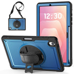 Tablet Case For Samsung Galaxy Tab S11 PC + TPU Cover with Hand Strap and Shoulder Strap