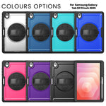Tablet Case For Samsung Galaxy Tab S11 PC + TPU Cover with Hand Strap and Shoulder Strap