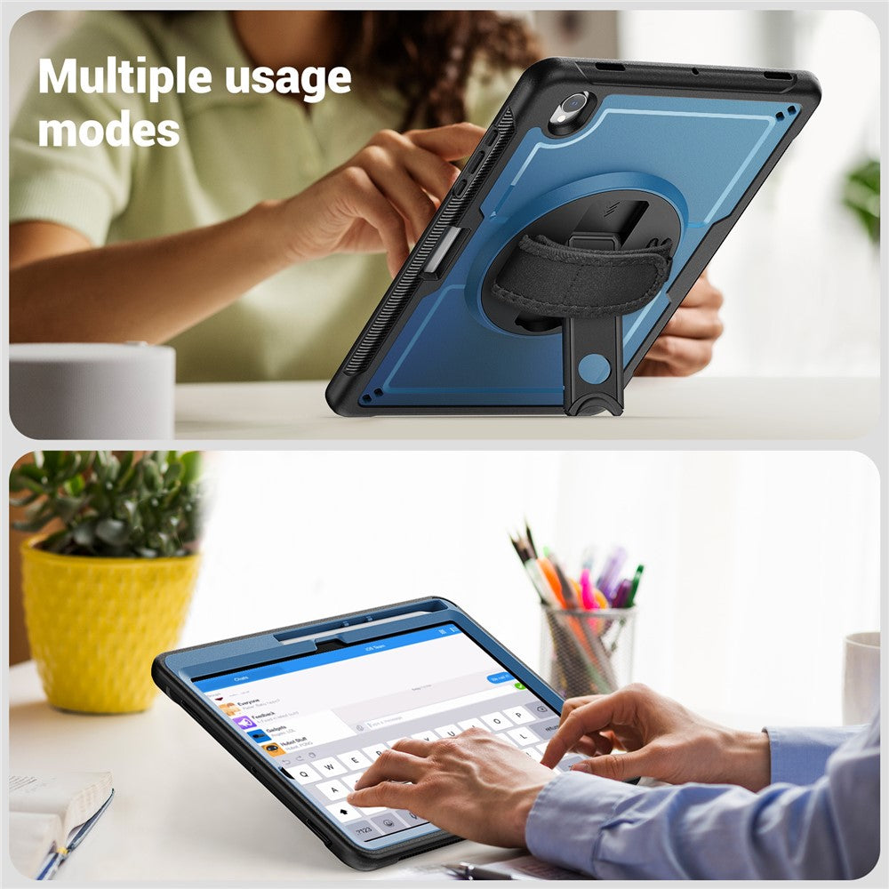 Tablet Case For Samsung Galaxy Tab S11 PC + TPU Cover with Hand Strap and Shoulder Strap