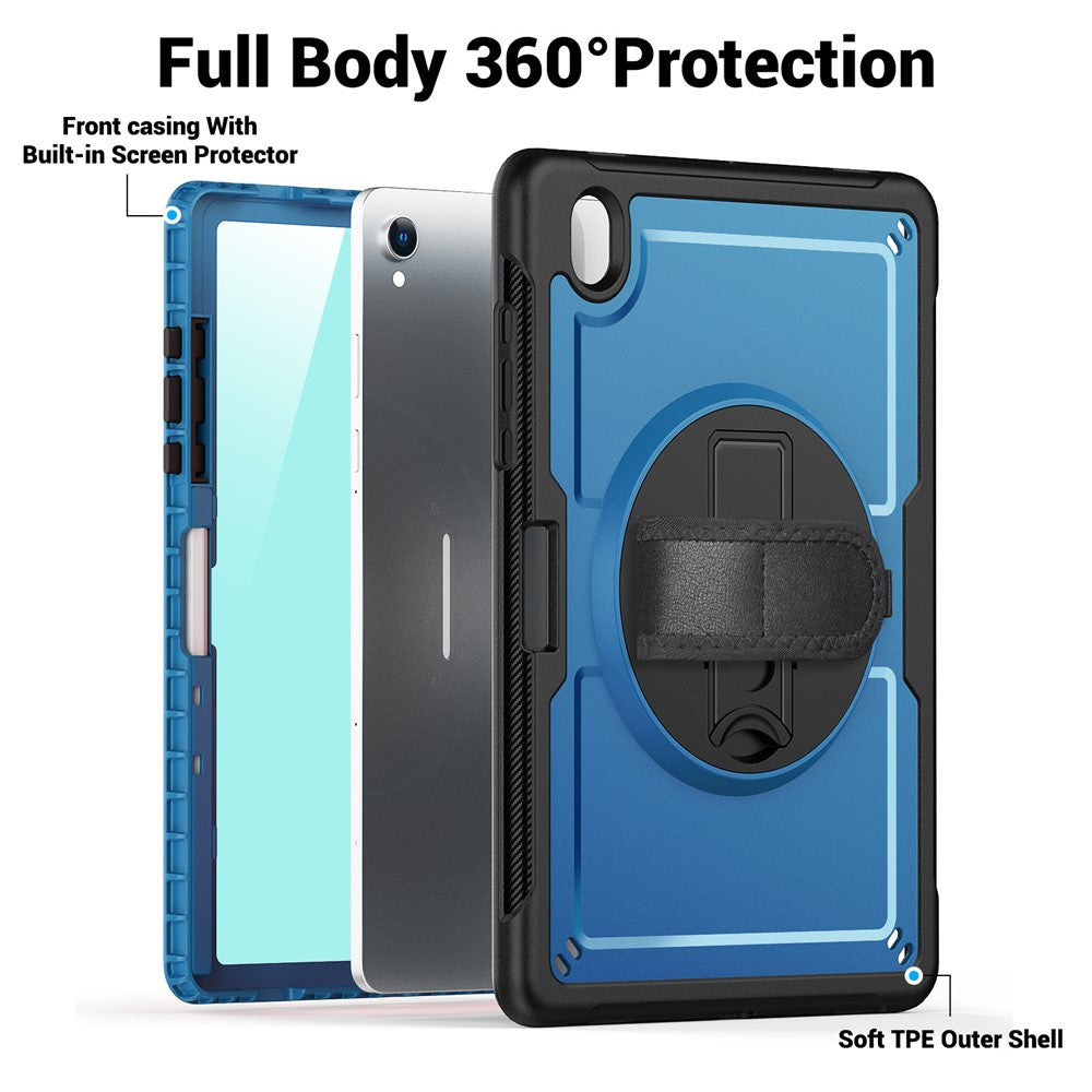 Tablet Case For Samsung Galaxy Tab S11 PC + TPU Cover with Hand Strap and Shoulder Strap
