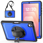 Tablet Case For Samsung Galaxy Tab S11 PC + TPU Cover with Hand Strap and Shoulder Strap