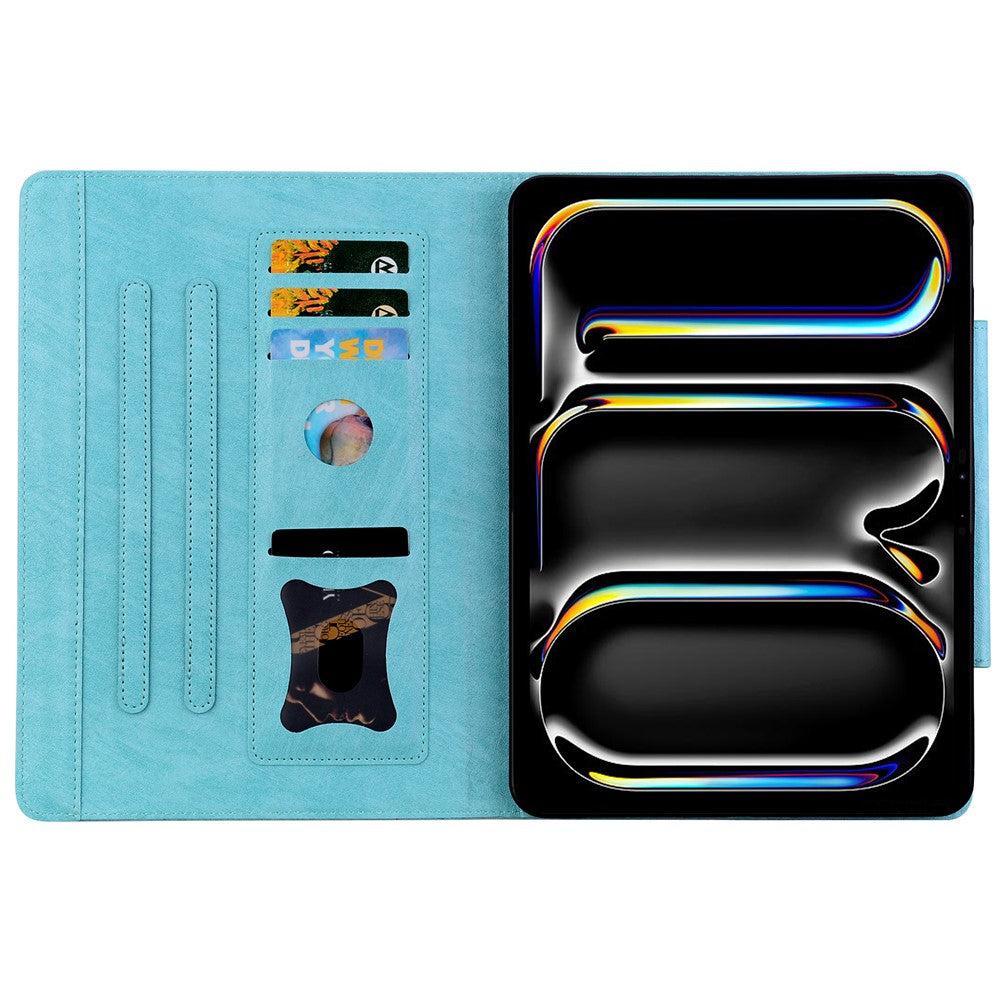 Tabletcover til Samsung Galaxy Tab S10 Lite / Tab S10 FE / Tab S9 FE Katte-spændelukning Læder Beskyttende Stativ Cover