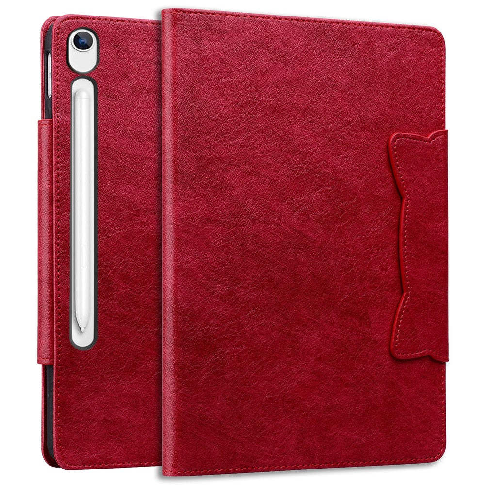 Tabletcover til Samsung Galaxy Tab S10 Lite / Tab S10 FE / Tab S9 FE Katte-spændelukning Læder Beskyttende Stativ Cover