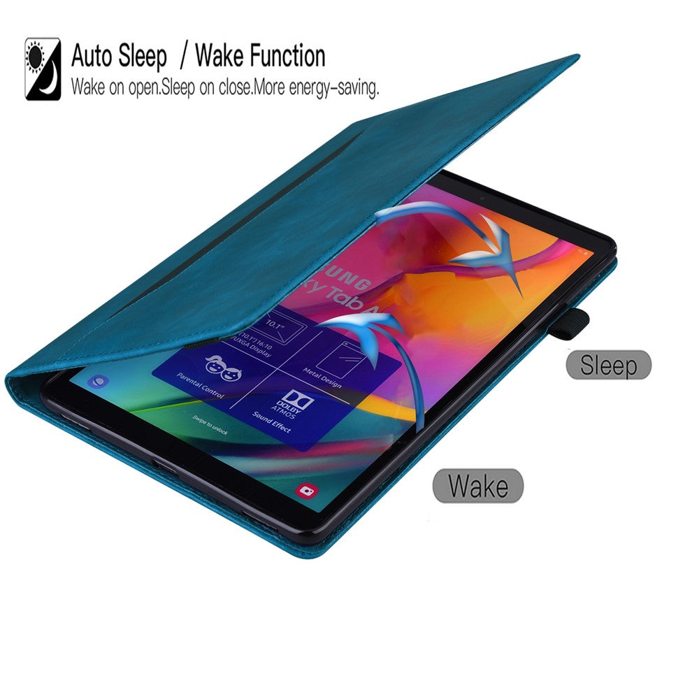 Tabletcover til Samsung Galaxy Tab S10 Lite / Tab S10 FE / Tab S9 FE beskyttende folio-cover i PU-læder med kortholder