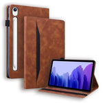 Tabletcover til Samsung Galaxy Tab S10 Lite / Tab S10 FE / Tab S9 FE beskyttende folio-cover i PU-læder med kortholder