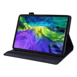 Tabletcover til Samsung Galaxy Tab S10 FE / Tab S9 FE / Tab S10 Lite med kortlommer, læder og blomstermønster