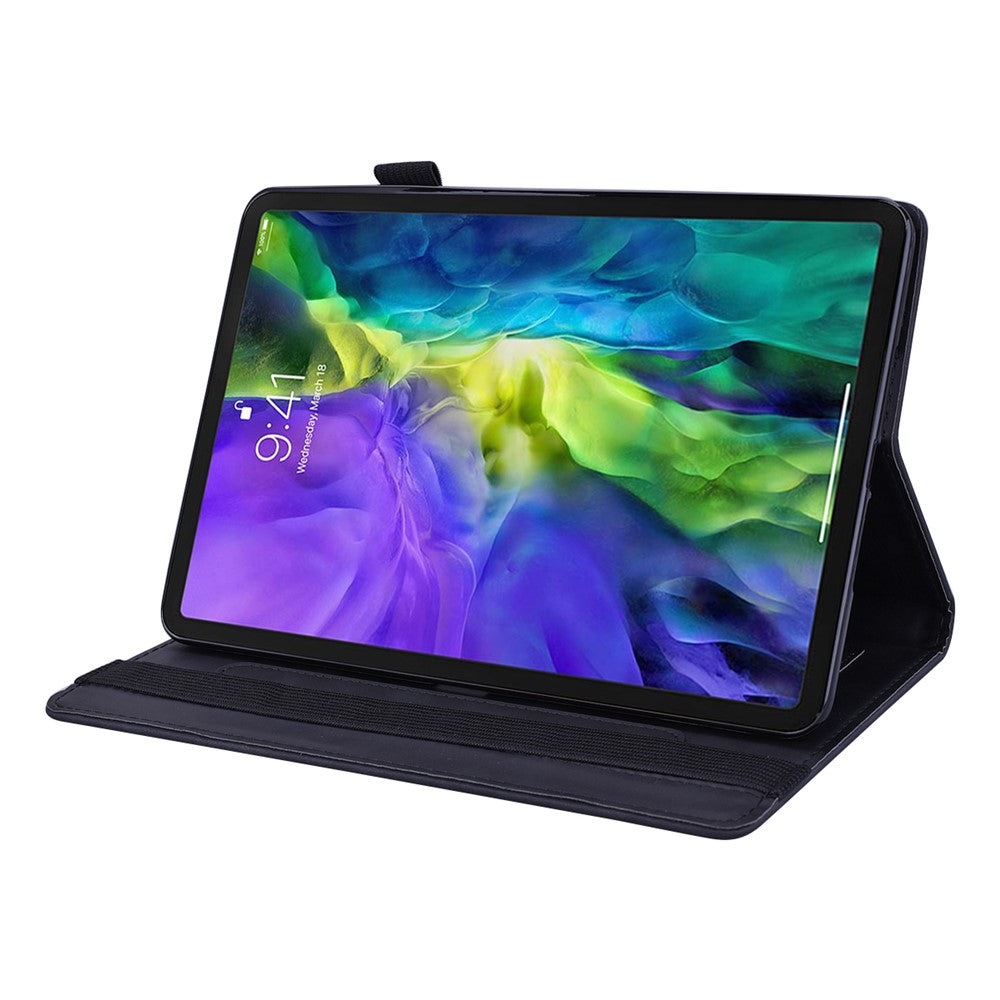 Tabletcover til Samsung Galaxy Tab S10 FE / Tab S9 FE / Tab S10 Lite med kortlommer, læder og blomstermønster