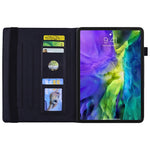 Tabletcover til Samsung Galaxy Tab S10 FE / Tab S9 FE / Tab S10 Lite med kortlommer, læder og blomstermønster