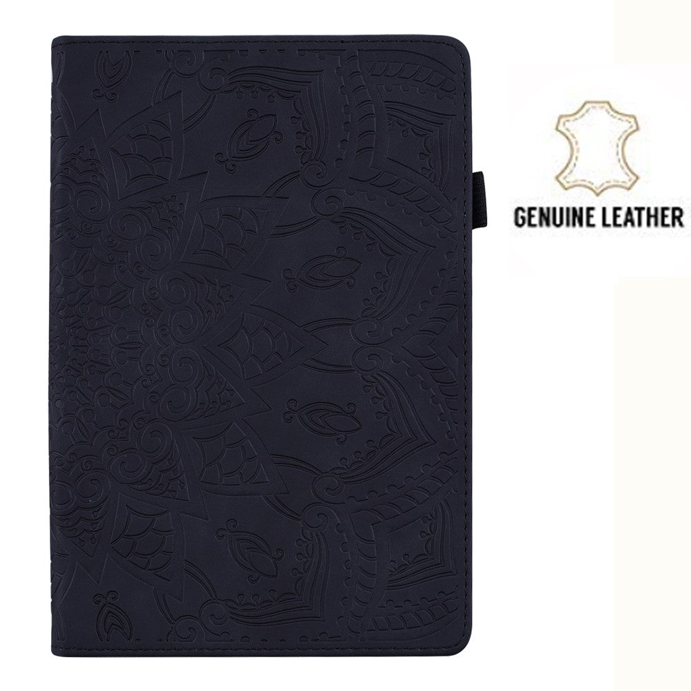 Tabletcover til Samsung Galaxy Tab S10 FE / Tab S9 FE / Tab S10 Lite med kortlommer, læder og blomstermønster