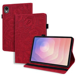 Til Samsung Galaxy Tab S11 Tablet Cover Kortlommer Læderetui Blomstermønster