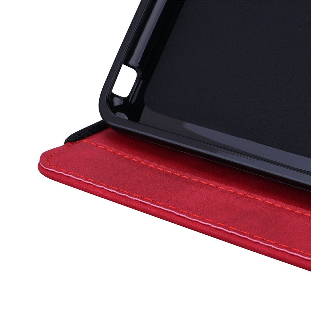 Til Samsung Galaxy Tab S11 Tablet Cover Kortlommer Læderetui Blomstermønster