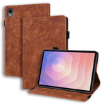 Til Samsung Galaxy Tab S11 Tablet Cover Kortlommer Læderetui Blomstermønster