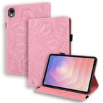 Til Samsung Galaxy Tab S11 Tablet Cover Kortlommer Læderetui Blomstermønster