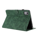 For Lenovo Xiaoxin Pad 11 2025 Case Card Holder Stand Butterfly Floral Imprinted Leather Tablet Cover