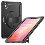 Til Samsung Galaxy Tab S10 Lite Cover Støtteben PC + TPE Tablet Cover med Håndrem
