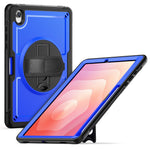Til Samsung Galaxy Tab S10 Lite Cover Støtteben PC + TPE Tablet Cover med Håndrem