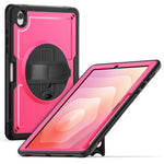 Til Samsung Galaxy Tab S10 Lite Cover Støtteben PC + TPE Tablet Cover med Håndrem