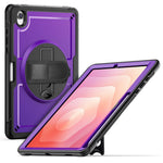 Til Samsung Galaxy Tab S10 Lite Cover Støtteben PC + TPE Tablet Cover med Håndrem