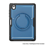 For Samsung Galaxy Tab S10 Lite Case Rotating Kickstand PC + TPU Shockproof Tablet Cover with Shoulder Strap
