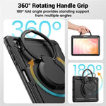 Til Samsung Galaxy Tab S10 Lite Cover Roterende Kickstand PC + TPU Stødsikkert Tablet Cover