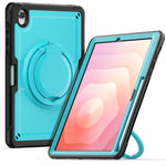 For Samsung Galaxy Tab S11 Case Rotating Kickstand PC + TPU Shockproof Tablet Cover
