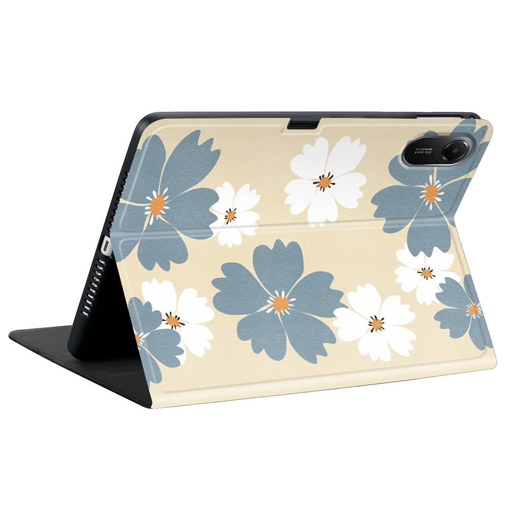 For Xiaomi Redmi Pad 2 11 PU Leather Case Pattern Print Tablet Cover Stand with Pen Slot (Stylus Not Included)