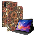 For Xiaomi Redmi Pad 2 11 PU Leather Case Pattern Print Tablet Cover Stand with Pen Slot (Stylus Not Included)