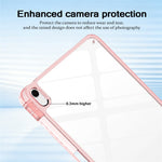 Til iPad (2025) / 10.9 (2022) Cover TPU + Akryl Gennemsigtig Bagside Ultratyndt Tabletcover med Penholder
