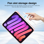 Til iPad (2025) / 10.9 (2022) Cover TPU + Akryl Gennemsigtig Bagside Ultratyndt Tabletcover med Penholder