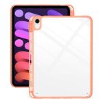 Til iPad (2025) / 10.9 (2022) Cover TPU + Akryl Gennemsigtig Bagside Ultratyndt Tabletcover med Penholder