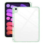 Til iPad (2025) / 10.9 (2022) Cover TPU + Akryl Gennemsigtig Bagside Ultratyndt Tabletcover med Penholder