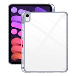 Til iPad (2025) / 10.9 (2022) Cover TPU + Akryl Gennemsigtig Bagside Ultratyndt Tabletcover med Penholder