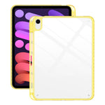 Til iPad (2025) / 10.9 (2022) Cover TPU + Akryl Gennemsigtig Bagside Ultratyndt Tabletcover med Penholder