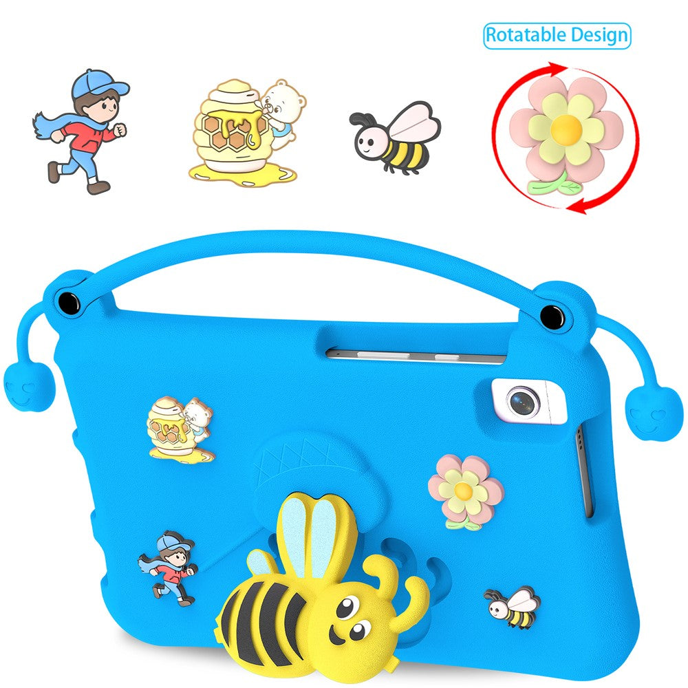 EVA Case For Samsung Galaxy Tab A11  /  A9  /  A7 Lite 8.7-inch  /  A 8.0 (2019)  /  Lenovo Tab K9 Bee Style Kickstand Tablet Cover with Carry Handle