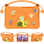 EVA Case For Samsung Galaxy Tab A11  /  A9  /  A7 Lite 8.7-inch  /  A 8.0 (2019)  /  Lenovo Tab K9 Bee Style Kickstand Tablet Cover with Carry Handle