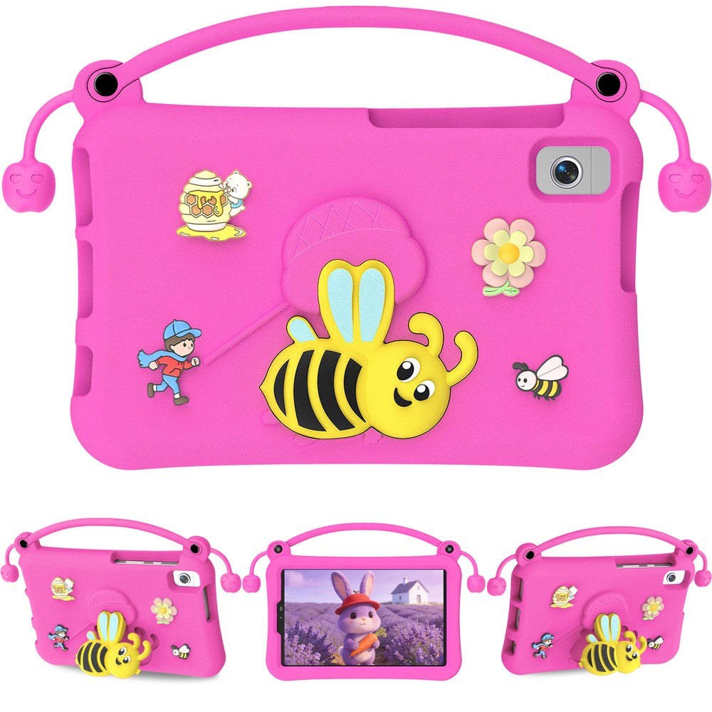 EVA Case For Samsung Galaxy Tab A11  /  A9  /  A7 Lite 8.7-inch  /  A 8.0 (2019)  /  Lenovo Tab K9 Bee Style Kickstand Tablet Cover with Carry Handle