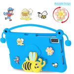 EVA Case For Samsung Galaxy Tab S6 Lite (2024) / (2022) / (2020) / S6 / S5e SM-T720 / A7 10.4 (2022) / (2020) / Lenovo Tab M10 Plus / K10 Bee Style Kickstand Tablet Cover with Carry Handle