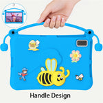 EVA Case For Samsung Galaxy Tab S6 Lite (2024) / (2022) / (2020) / S6 / S5e SM-T720 / A7 10.4 (2022) / (2020) / Lenovo Tab M10 Plus / K10 Bee Style Kickstand Tablet Cover with Carry Handle
