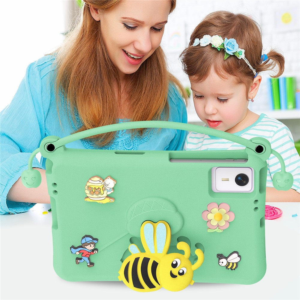 EVA-cover til Lenovo Idea Tab / Tab M11 / Huawei MatePad SE 11 / Xiaomi Redmi Pad 2 11 / SE / Pad 6 Pro / 6 / 5 / Honor Tablet V7 med bi-design, støtteben og bærehåndtag