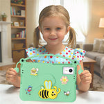 EVA-cover til Lenovo Idea Tab / Tab M11 / Huawei MatePad SE 11 / Xiaomi Redmi Pad 2 11 / SE / Pad 6 Pro / 6 / 5 / Honor Tablet V7 med bi-design, støtteben og bærehåndtag