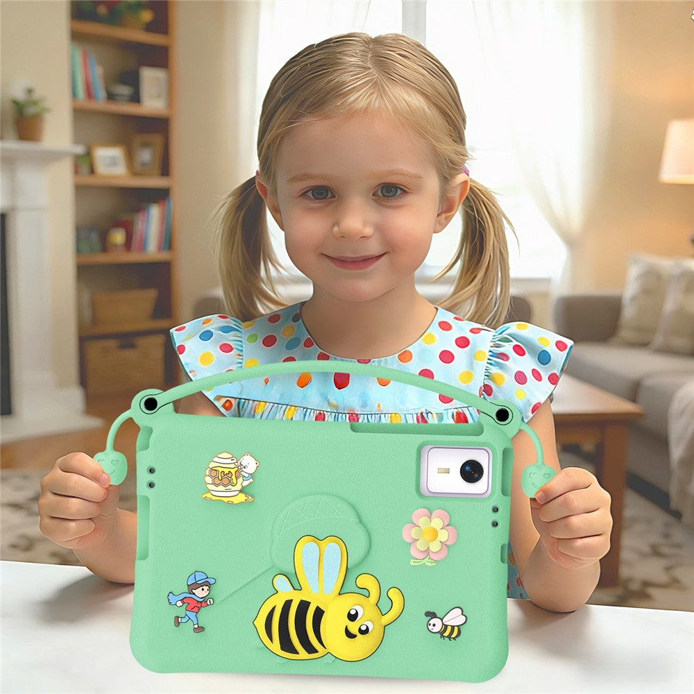 EVA-cover til Lenovo Idea Tab / Tab M11 / Huawei MatePad SE 11 / Xiaomi Redmi Pad 2 11 / SE / Pad 6 Pro / 6 / 5 / Honor Tablet V7 med bi-design, støtteben og bærehåndtag