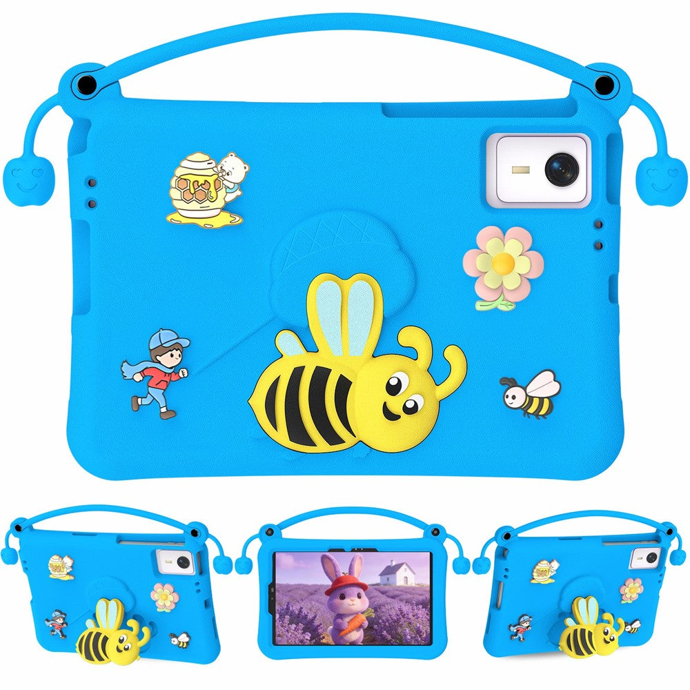 EVA-cover til Lenovo Idea Tab / Tab M11 / Huawei MatePad SE 11 / Xiaomi Redmi Pad 2 11 / SE / Pad 6 Pro / 6 / 5 / Honor Tablet V7 med bi-design, støtteben og bærehåndtag