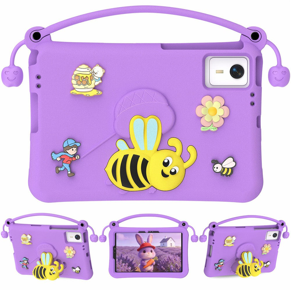 EVA-cover til Lenovo Idea Tab / Tab M11 / Huawei MatePad SE 11 / Xiaomi Redmi Pad 2 11 / SE / Pad 6 Pro / 6 / 5 / Honor Tablet V7 med bi-design, støtteben og bærehåndtag