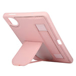 Fodral med stativ i PU + TPU för Xiaomi Redmi Pad SE 4G 8,7 tum, surfplatteskydd med handledsrem och pennfack