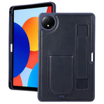 Fodral med stativ i PU + TPU för Xiaomi Redmi Pad SE 4G 8,7 tum, surfplatteskydd med handledsrem och pennfack