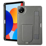 Fodral med stativ i PU + TPU för Xiaomi Redmi Pad SE 4G 8,7 tum, surfplatteskydd med handledsrem och pennfack
