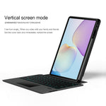 For Huawei MatePad 11.5 (2026) Leather Case + Bluetooth-Compatible Keyboard with Backlight Trackpad