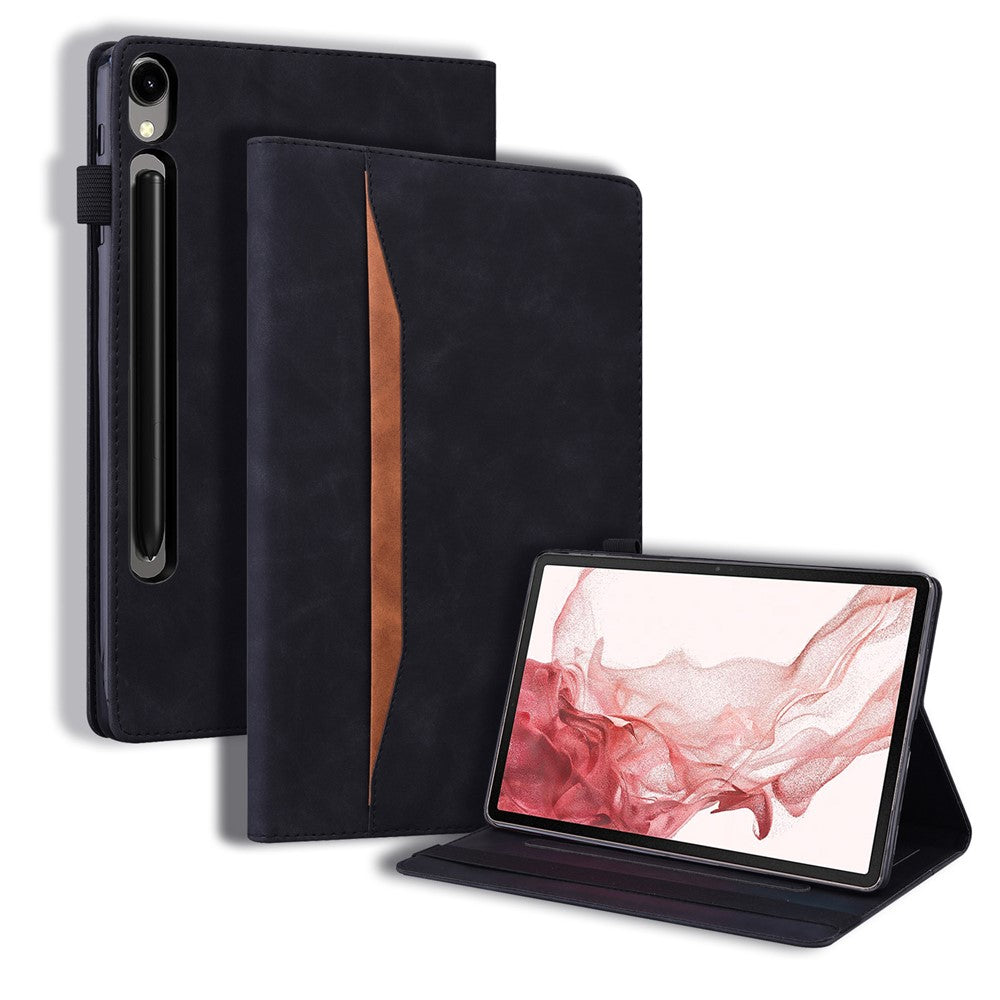 Tablet Case For Samsung Galaxy Tab S9  /  Tab S7  /  Tab S8 PU Leather Protective Folio Cover with Card Holder